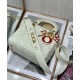 Fake Christian Dior Dioramour My Abcdior Lady Dior Bag Cream Replica Replica Christian Dior Dioramour My Abcdior Lady Dior Bag Cream