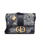Replica Christian Dior 30 Montaigne Bag Dark Blue