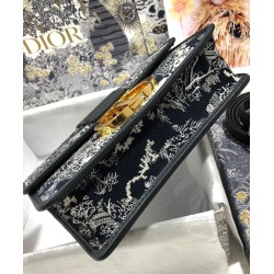 Replica Christian Dior 30 Montaigne Bag Dark Blue