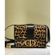 Replica Christian Dior 30 Montaigne Bag Multicolor Mizza Pony-Hair Calfskin Coffee