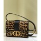 Replica Christian Dior 30 Montaigne Bag Multicolor Mizza Pony-Hair Calfskin Coffee
