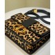Replica Christian Dior 30 Montaigne Bag Multicolor Mizza Pony-Hair Calfskin Coffee