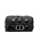 Replica Christian Dior Medium Dior Caro Bag Black