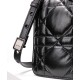 Replica Christian Dior Medium Dior Caro Bag Black