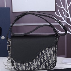 Replica Christian Dior Mini Saddle Messenger Bag Dark Blue Fake Christian Dior Mini Saddle Messenger Bag Dark Blue Replica