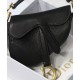 Fake Christian Dior Micro Saddle Bag Black Replica