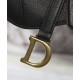 Fake Christian Dior Micro Saddle Bag Black Replica
