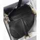 Fake Christian Dior Micro Saddle Bag Black Replica