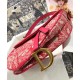 Replica Christian Dior Saddle Bag Red