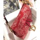Replica Christian Dior Saddle Bag Red