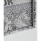 Fake Christian Dior Small Dior Book Tote Gray Replica