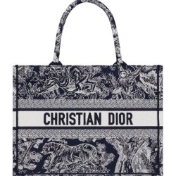 Fake Christian Dior Small Dior Book Tote Black Replica