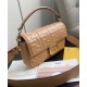 Replica Baguette Leather Bag 8BR600 Apricot