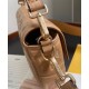 Replica Baguette Leather Bag 8BR600 Apricot