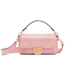 Best Replica Baguette Leather Bag 8BR600 Pink Knockoff