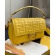 Replica Baguette Leather Bag 8BR600 Yellow