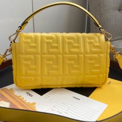 Replica Baguette Leather Bag 8BR600 Yellow