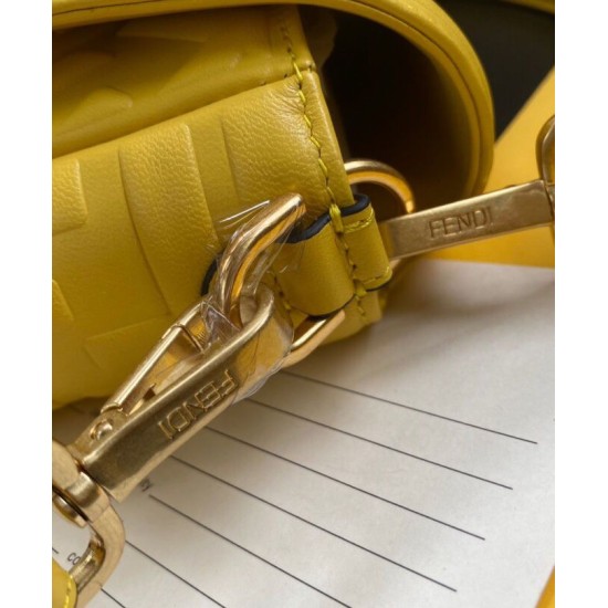 Replica Baguette Leather Bag 8BR600 Yellow
