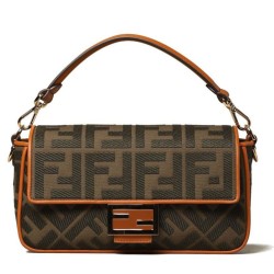 Replica Baguette FF Canvas Bag 8BR600 Coffee