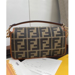 Replica Baguette FF Canvas Bag 8BR600 Coffee