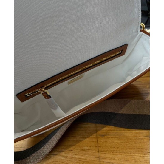 Replica Baguette FF Canvas Bag 8BR600 Cream