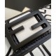 Replica Nappa Leather FF Print Bag Black
