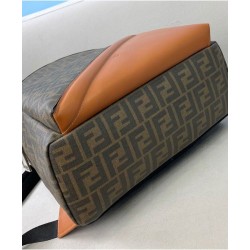 Replica Fabric Backpack 7VZ042 Coffee
