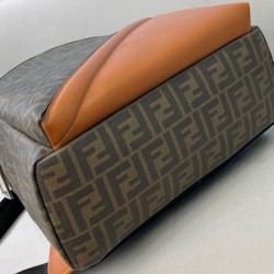 Replica Fabric Backpack 7VZ042 Coffee