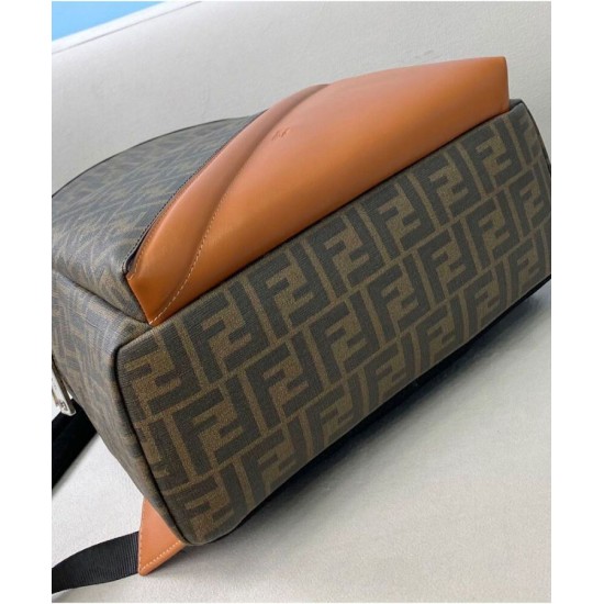 Replica Fabric Backpack 7VZ042 Coffee