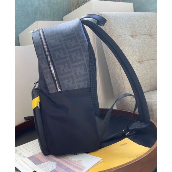 Replica Nylon Backpack 7VZ042 Gray