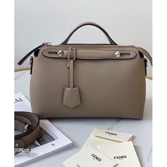 Replica Medium By The Way Boston Bag 8BL146 Gray
