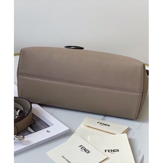 Replica Medium By The Way Boston Bag 8BL146 Gray