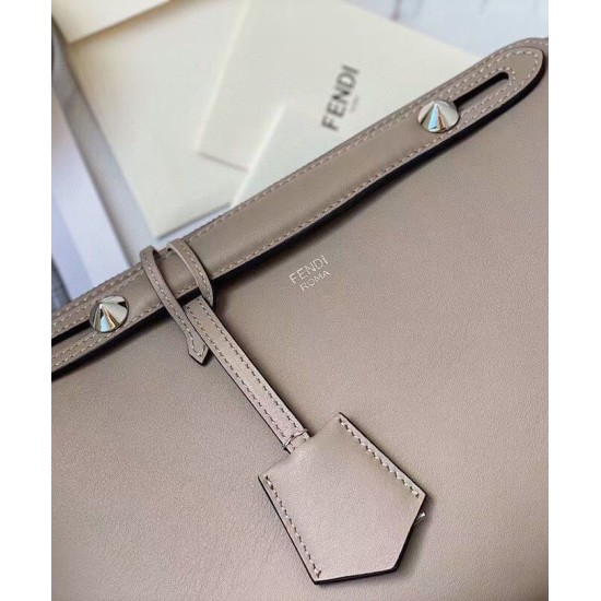 Replica Medium By The Way Boston Bag 8BL146 Gray