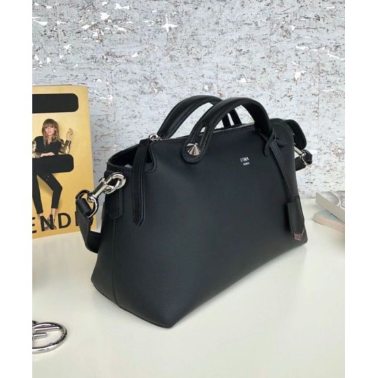 Replica Medium By The Way Boston Bag 8BL146 Black
