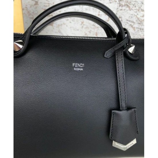 Replica Medium By The Way Boston Bag 8BL146 Black