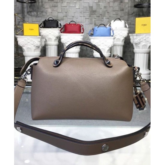 Replica Medium By The Way Boston Bag 8BL146 Gray