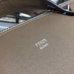 Replica Medium By The Way Boston Bag 8BL146 Gray