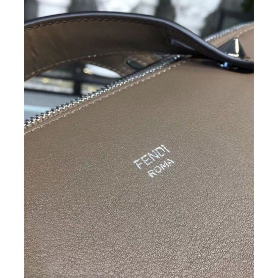 Replica Medium By The Way Boston Bag 8BL146 Gray