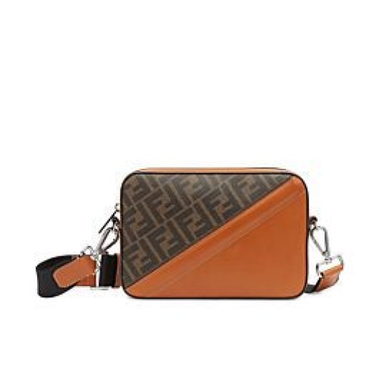Fake Camera Case Fabric Bag 7M0286 Coffee Replica