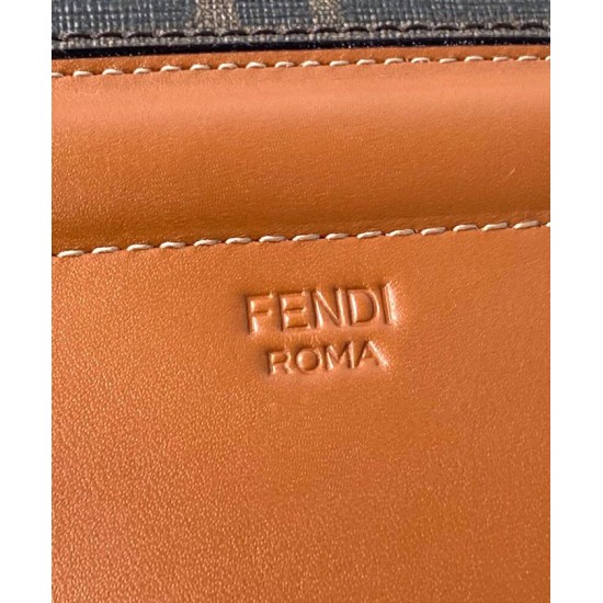 Fake Camera Case Fabric Bag 7M0286 Coffee Replica