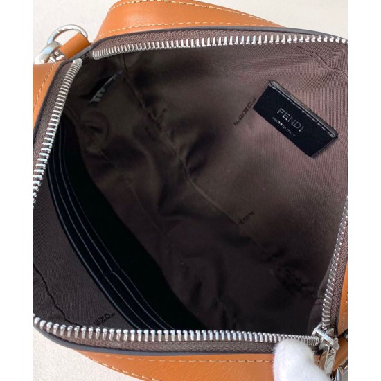 Fake Camera Case Fabric Bag 7M0286 Coffee Replica