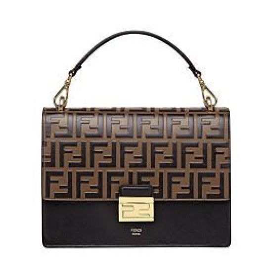Replica Kan I Leather Bag 8BT315 Coffee