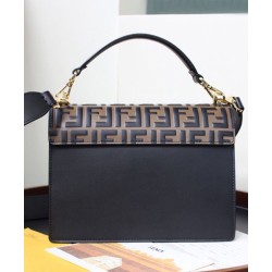 Replica Kan I Leather Bag 8BT315 Coffee