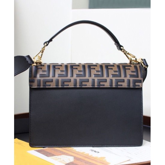 Replica Kan I Leather Bag 8BT315 Coffee
