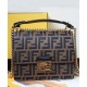 Fake Kan I Small Leather Bag 8M0417 Coffee Replica