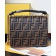 Fake Kan I Small Leather Bag 8M0417 Coffee Replica