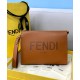 Replica Flat Pouch 7VA491 Coffee