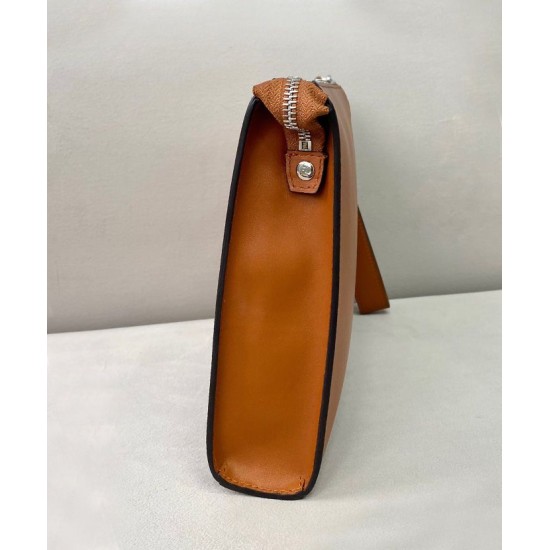 Replica Flat Pouch 7VA491 Coffee