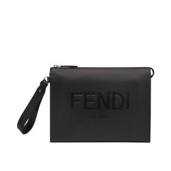 Replica Flat Pouch 7VA491 Black