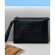 Replica Flat Pouch 7VA491 Black
